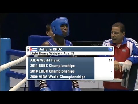 Julio César La Cruz (CUB) vs. Egor Mekhontsev (RUS) AIBA World Boxing Championships 2011 SF's (81kg)