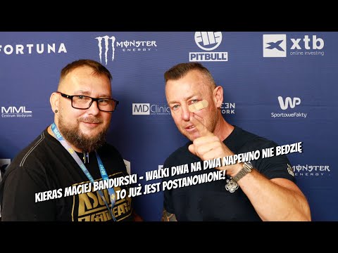 Kieras Maciej Bandurski - There will definitely be no two-on-two fights, it's already decided! #f...