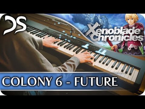 Xenoblade Chronicles - "Colony 6 - Future" [Piano Cover] || DS Music