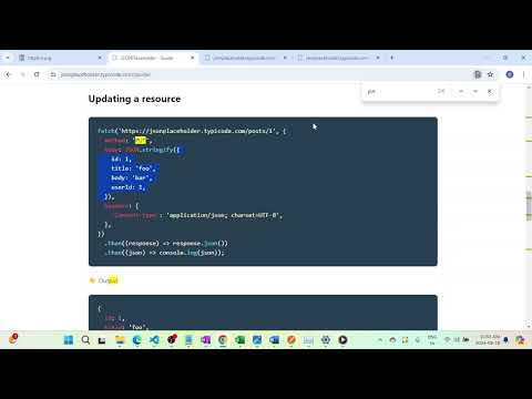Part 18 Put Method Example Rest Api Jsonplaceholder Using Python Requests Library