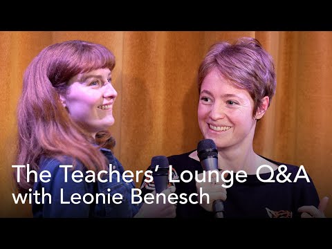 The Teachers' Lounge Q&A with actress Leonie Benesch