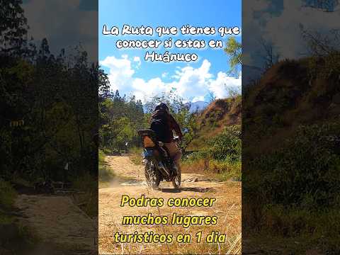 Está Ruta tiene muchos Lugares Turísticos🥰 #huánuco #Ambo #natural #motovlog #peru # #travel #viral