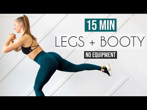 15 MIN LEG/BOOTY/THIGH WORKOUT (No Equipment Killer Legs)