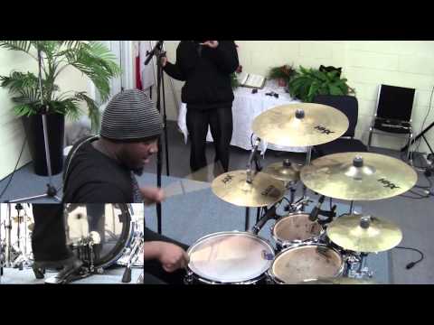 Drum Day feat, Otis Williams Playing "My Time" From Dominiq's- The Glory Town Project