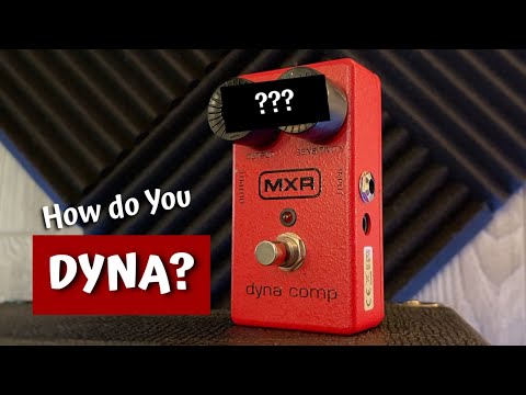 How to Use the MXR Dyna Comp!