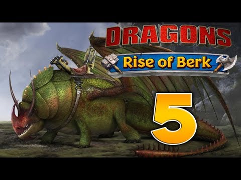 🍗 DRAGONS: Rise of Berk 🐟 #5 | Dragón Cuernatronante | Gameplay Español Latino