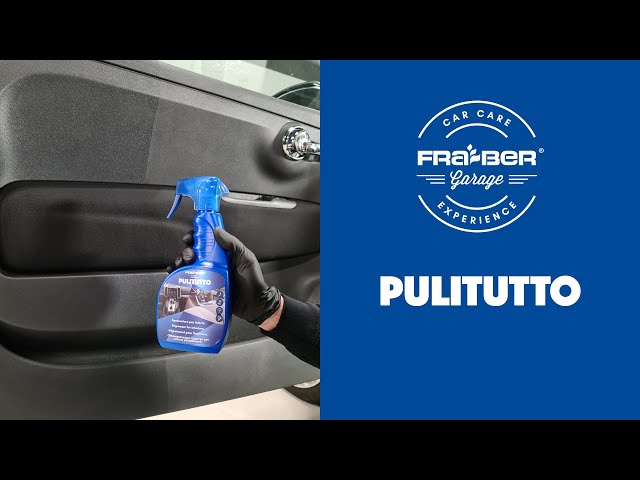 Vídeo relacionado con Fra-Ber, Pulitutto 750 ml - Limpiador para todas las superficies del coche.