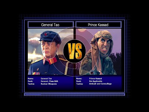 Nuke General VS Stealth General [C&C Zero Hour Challenge] [Hard]