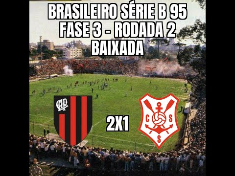 Brasileiro Série B 95 - 3ª Fase - 2ª Rodada - Atlético 2x1 Sergipe