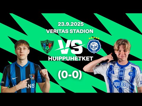 FC Inter vs HJK 0–0 – Ottelun huippuhetket 23.09.2025 | Veikkausliiga
