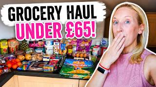 Food Prices Are Crazy... But I Still Did My Grocery Shop for Under £65! | Single Mum Grocery Haul