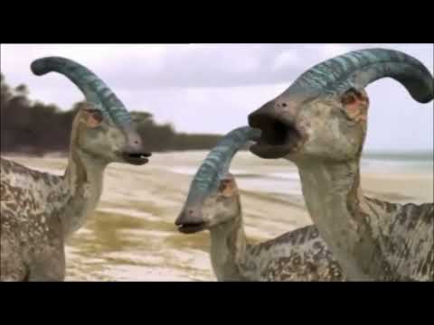 TRILOGY OF LIFE - Prehistoric park - "Parasaurolophus".    M