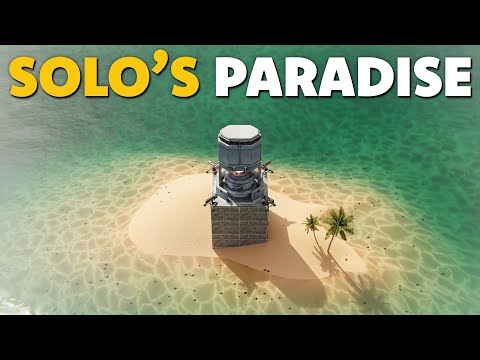 I Claimed An Entire Island As A Solo On DAY 1 In ARK