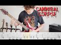 CANNIBAL CORPSE “Coffin Feeder” (NEW 2026 guitar cover w/ TAB)