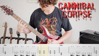 CANNIBAL CORPSE “Coffin Feeder” (NEW 2026 guitar cover w/ TAB)