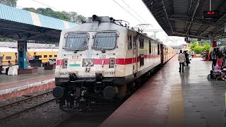 #trainannouncement || TPTY - ADB #krishnaexpress Arrival  At #tenalijunction || #indianrailways