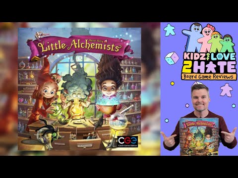 Review & Gameplay Footage of Little Alchemists - From The Kidz of Love 2 Hate!