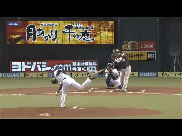 【1回表】マリーンズ・クルーズ9号ソロ!! 失投逃さず振りぬいた!! 2015/5/20 L-M