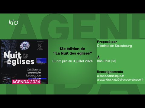 Agenda du 3 juin 2024
