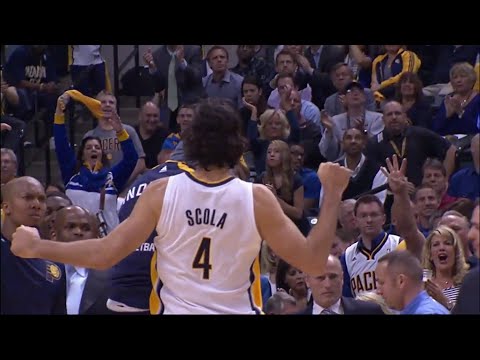 Luis Scola: 20 puntos vs Atlanta Hawks | Game 2 Playoffs 2014