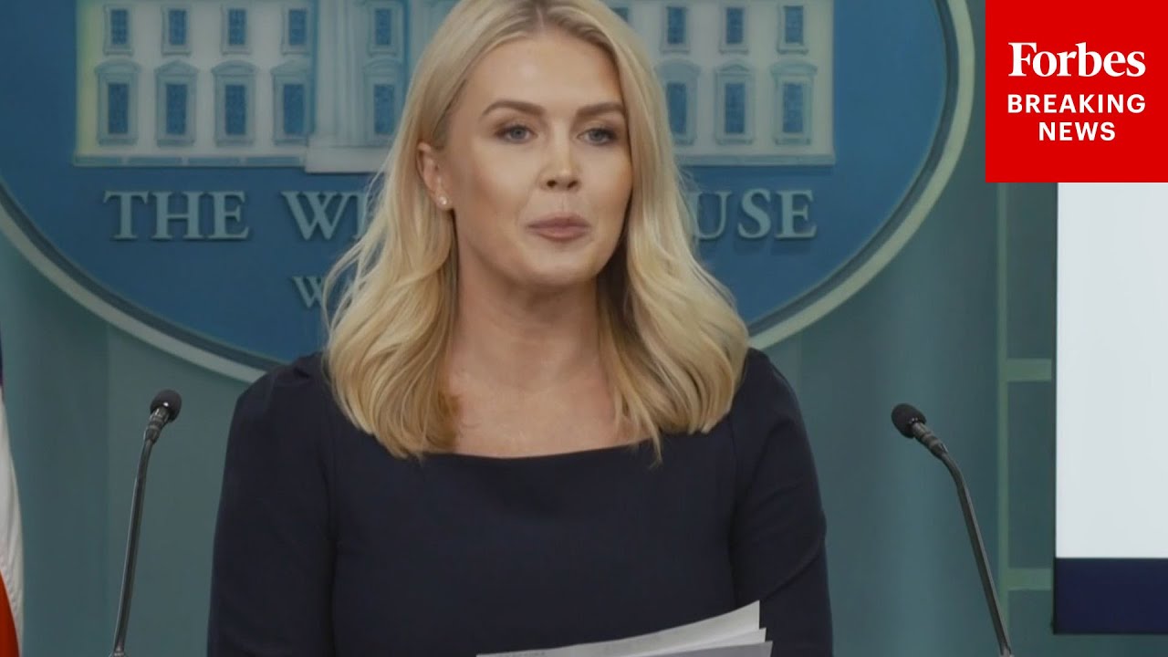 BREAKING NEWS: Karoline Leavitt Holds Press Briefing As Calls To Return Kilmar Abrego Garcia Grow