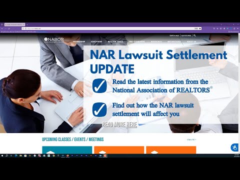 NAR Lawsuit Settlement on NABOR.com