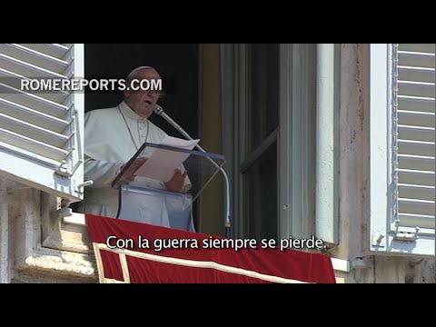 Francisco renovó el pedido de diálogo y paz