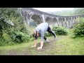Harry Potter workout in Scotland 