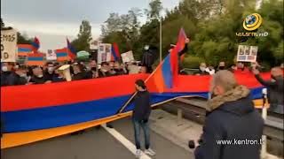 Հերթական հուժկու ակցիան Եվրոպայում.հայերը փակել են Ֆրանսիա-Իսպանիա միջպետական ճանապարհը