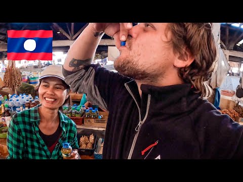 Um dia em Luang Namtha Laos | Não pode ser mais local do que isso