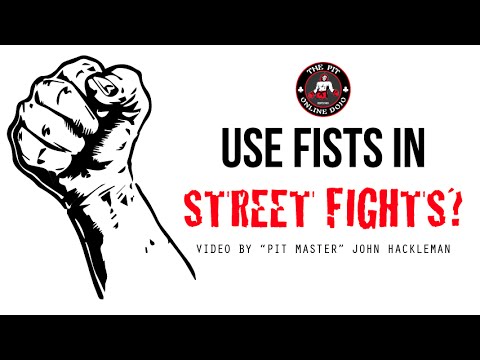 The Pit Online Dojo: Use Fists in Street Fights?