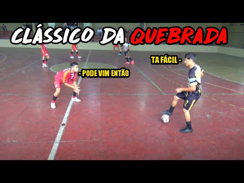 CLÁSSICO DA QUEBRADA - IV ESTRELAS vs MORRO FUTSAL