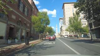 Driving Through Downtown Lancaster, Pennsylvania - [4K Tour]