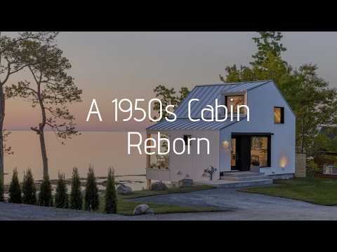 A 1950s Cabin Reborn: Modern Minimalist Waterfront Tour