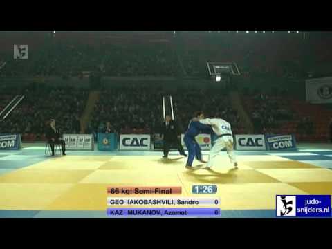 Sandro Iakobashvili (GEO) - Azamat Mukanov (KAZ) [-66kg] semi-final