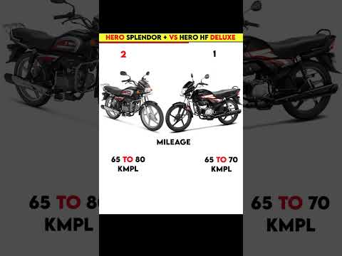 Hero Splendor Plus vs Hero Hf  Deluxe|Best Bike|#short#shortvideo