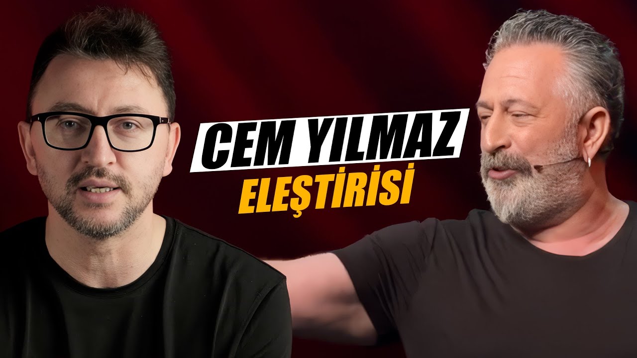 İSPATLARIYLA CEM YILMAZ ELEŞTİRİSİ