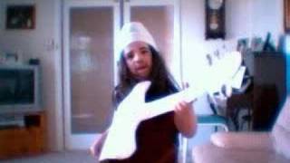 Guns n Roses on the cardboard guitar FUNNY