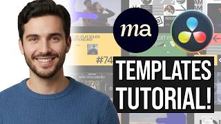 How to Use Motion Array Templates in DaVinci Resolve (Step by Step)
