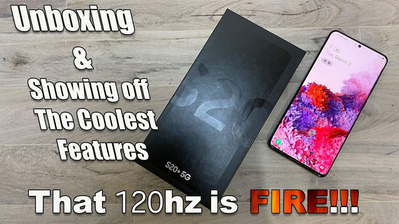 Samsung Galaxy S20 Plus Unboxing T Mobile Variant