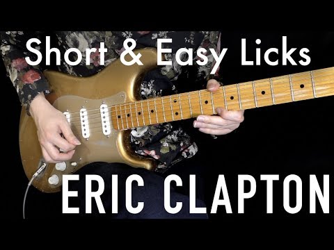 Blues Guitar Lesson: "Eric Clapton" Blues Licks in C | #147