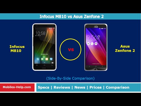 Asus Zenfone 2 vs Infocus M810 (Side-By-Side Comparison)