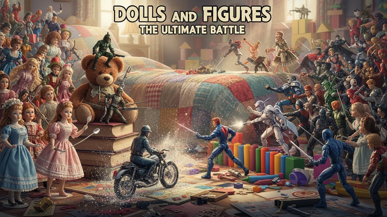 Dolls AND Figures The Ultimate Battle