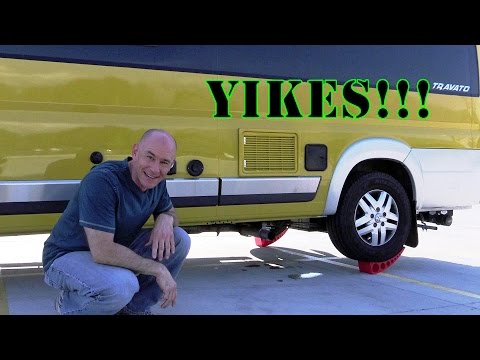 Class B Leveling Test - Using the Anderson Camper Levelers