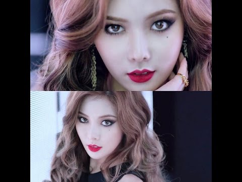 4MINUTE HYUNA at TONY MOLY CF 2015