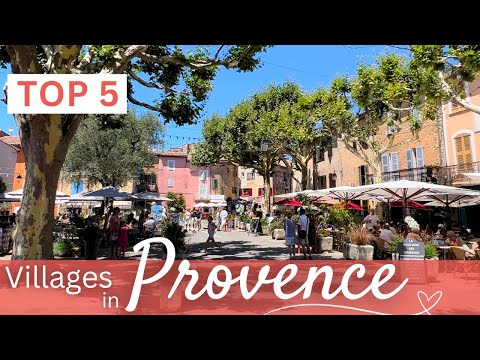 TOP 5 charming Villages in Provence, France | French Riviera Travel Guide