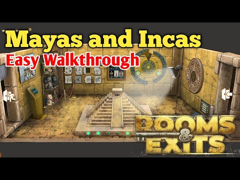 Rooms and Exits Level 13 Mayas and Incas Chapter 4 Walkthrough ( Pharaoh's Bride )