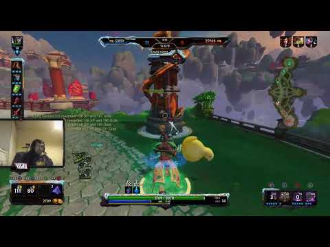 SMITE - CHAAC 3 v 1 OP! Counter building 3 opponents is insane!