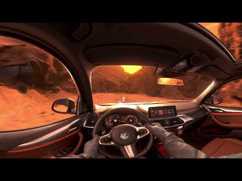 The all-new BMW X3 I 360 virtual test drive on Mars
