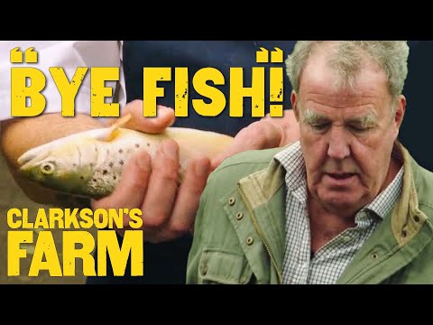 Jeremy and Lisa Go Fishing in Their Homemade Pond | Clarkson's Farm